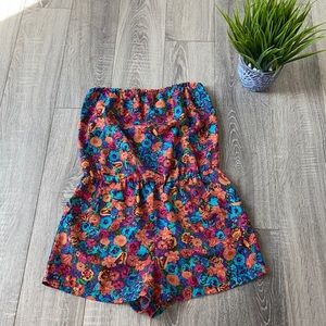 Forever21 Floral Romper